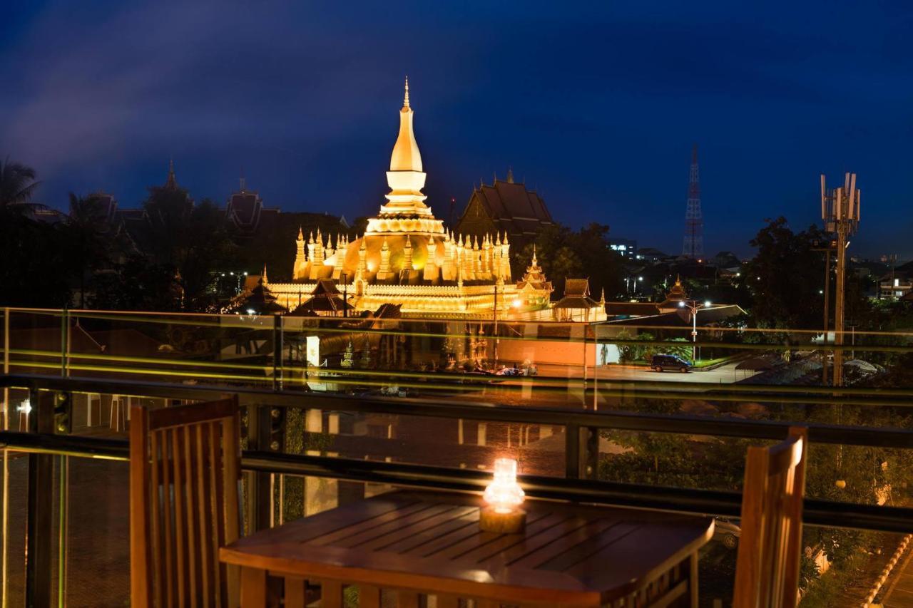 Thatluangview Hotel Vientiane Eksteriør bilde